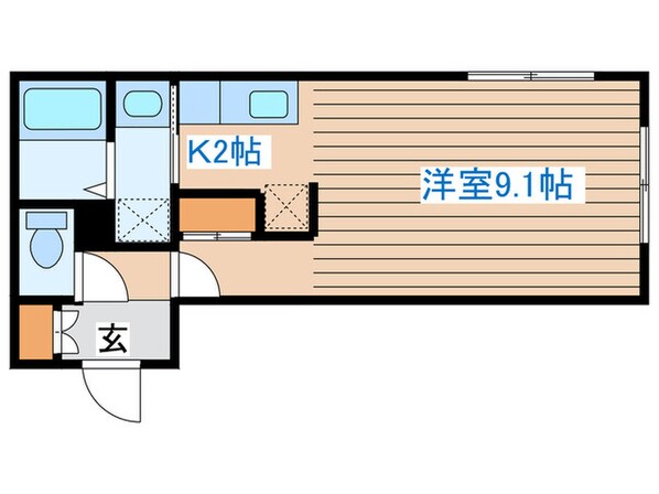 発寒南ハウスの物件間取画像